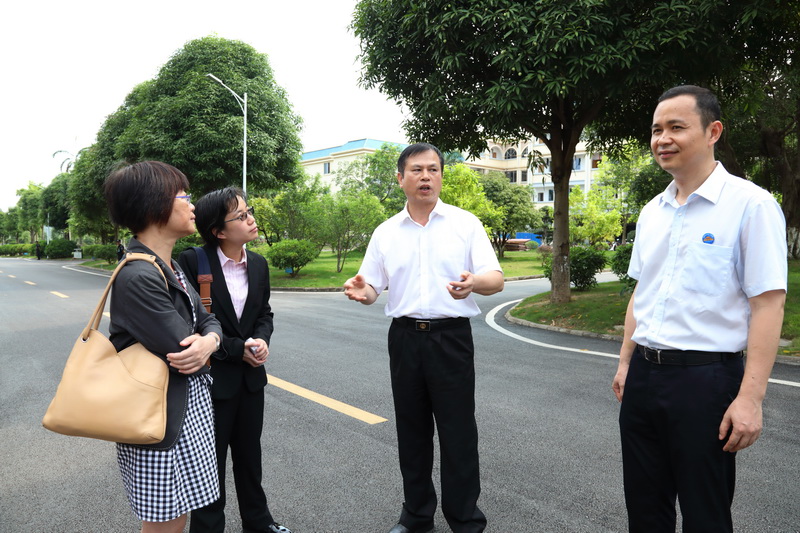 法官交流培训基地访问交流,广西壮族自治区高级人民法院副院长林玉棠
